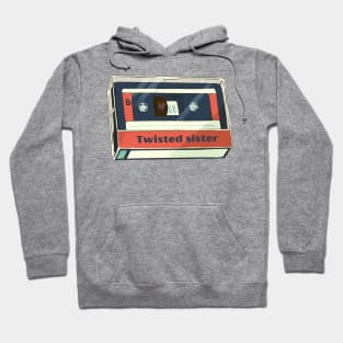 twisted sister cassette tape Hoodie